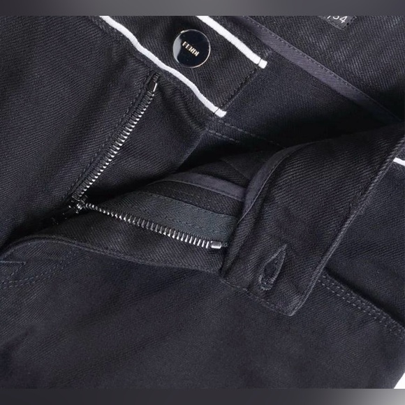 ❤️100% Authentic Fendi Mens Black Denim Jeans/ size 34-34 / brand new ❤️ - Picture 8 of 11